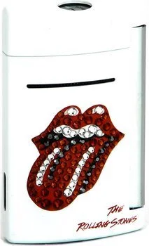 S.T. Dupont miniJet 10097 - bijeli Rolling Stones Swarovski