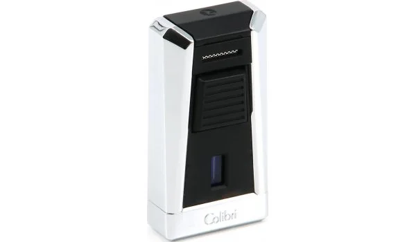 Colibri Stealth upaljač s mlaznim plamenom kromirani crni