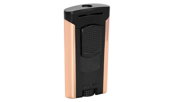 Xikar upaljač Astral Single Jet Black Rose Gold