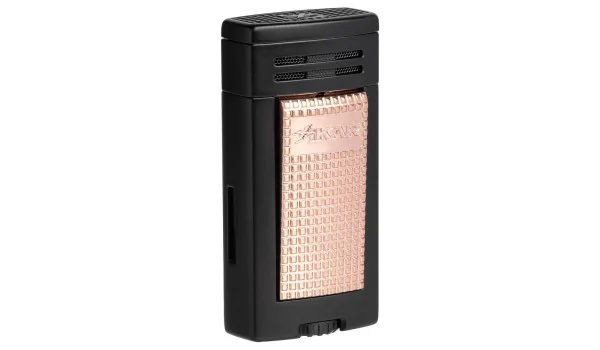 Xikar Lighter Ion Double Jet Black Rose Gold